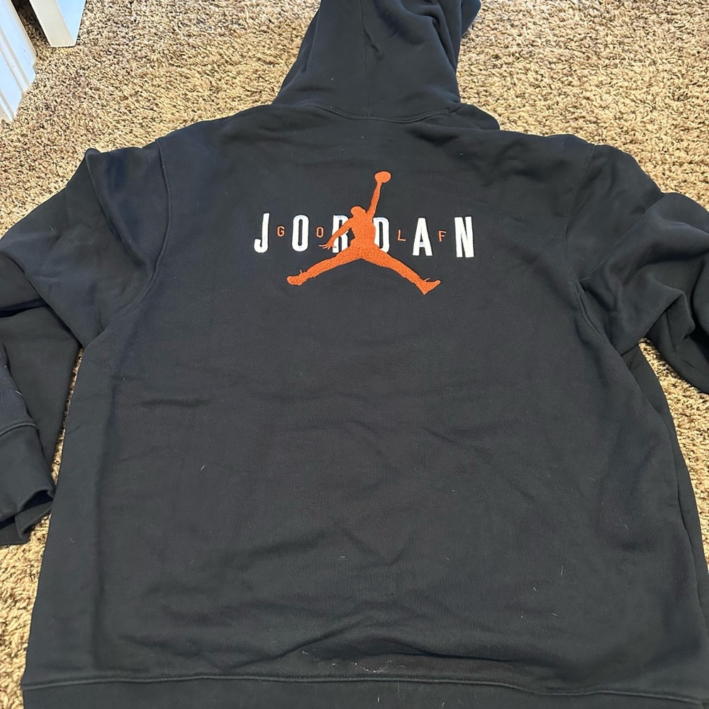 East side Golf Nike Jordan Men’s Black  XL Fleece Hoodie EUC
